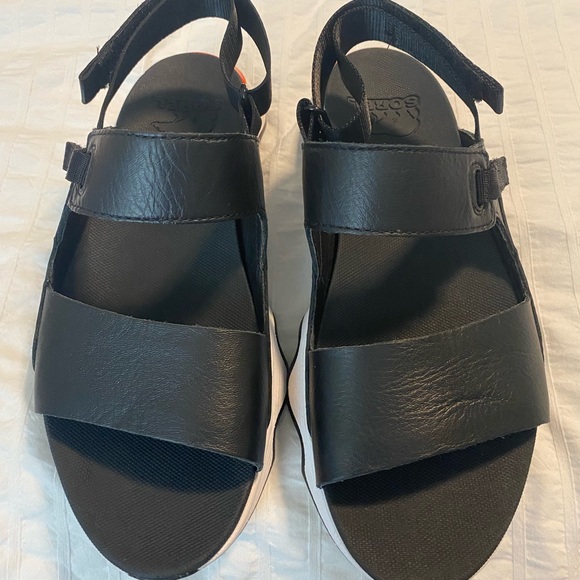 SOREL Women's Kinetic Impact II Sling Sandals New size 8 Black - Picture 9 of 10